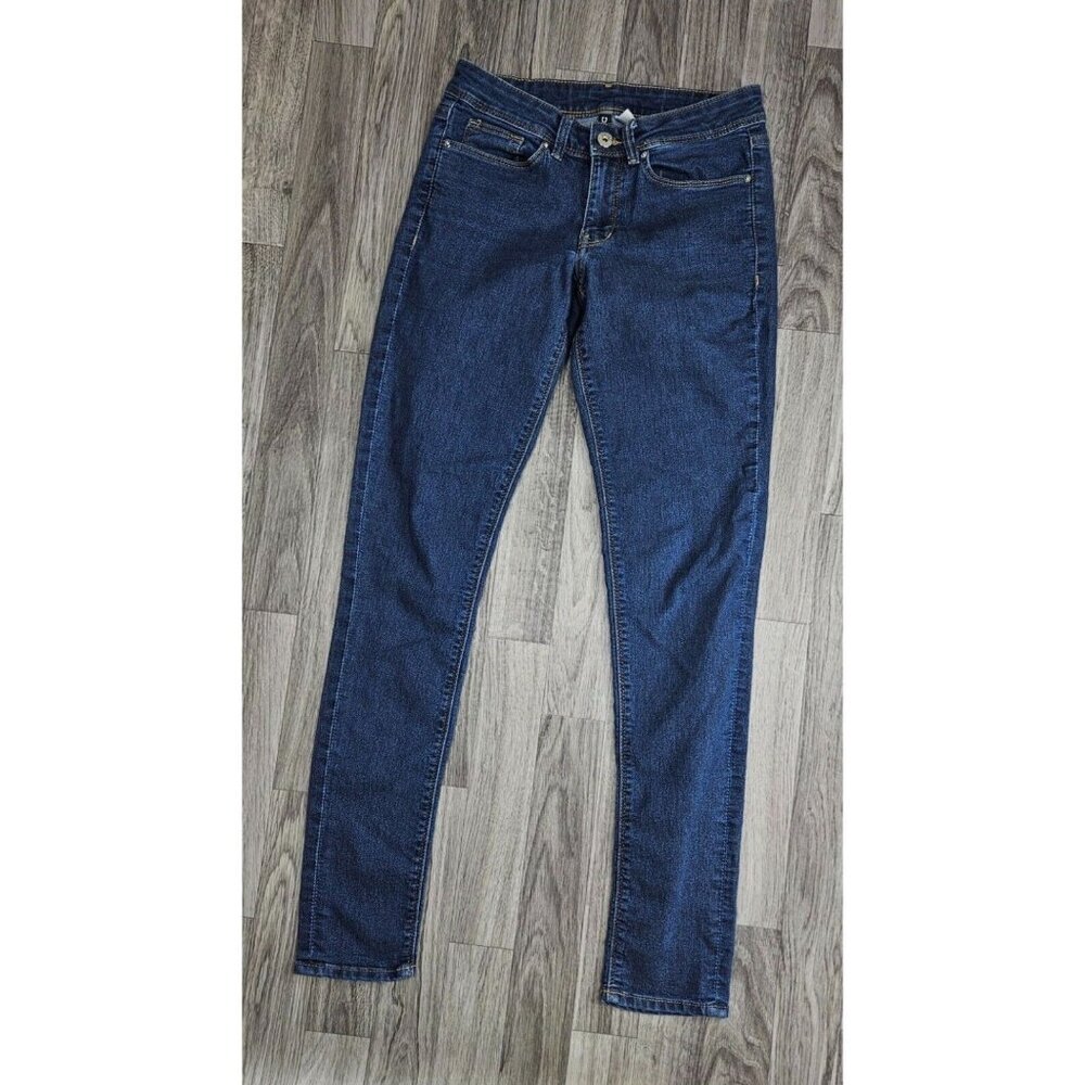 (3/$35) H&M Divided Womens Size 6 Pockets Skinny Denim Blue Jeans